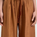 Pantalone donna satinato coccio 14862 3075 FORTE FORTE 