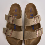 Sandalo arizona donna in suede 951303 TAUPE BIRKENSTOCK 