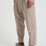 Pantalone uomo Portobello tortora BELLOS 40019123 BRIGLIA 