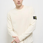 Maglia uomo girocollo panna 5100062 S00B9V0093 STONE ISLAND 