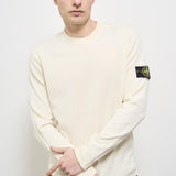 Maglia uomo girocollo panna 5100062 S00B9V0093 STONE ISLAND 