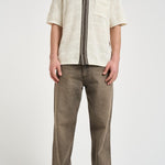 Polo uomo effetto crochet beige M26100018 CLEARCREAM SAMSØE SAMSØE 