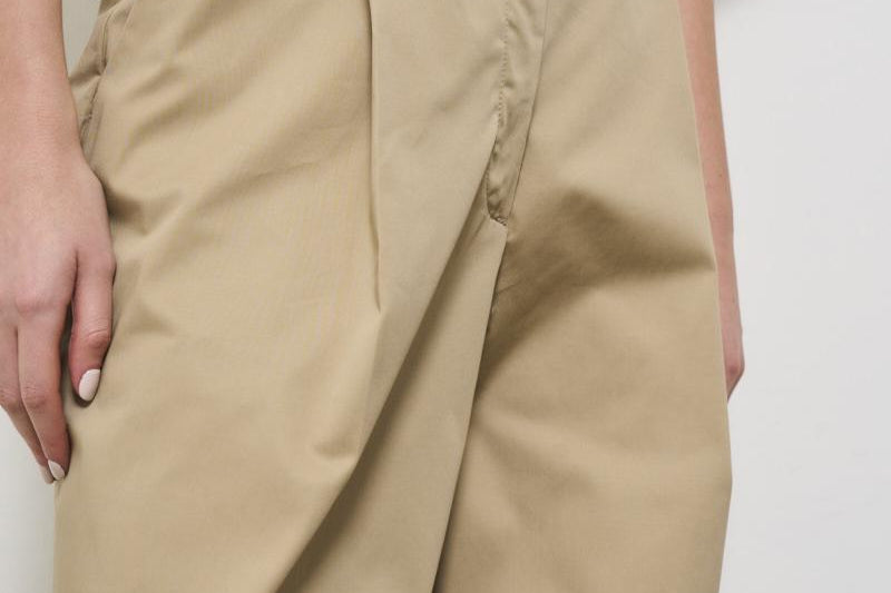 Pantaloni donna beige Axel AXEL T0194T0170 THE LATEST 