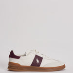 Sneakers uomo panna e bordeaux 809973706 003 RALPH LAUREN 