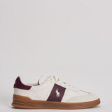 Sneakers uomo panna e bordeaux 809973706 003 RALPH LAUREN 