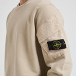 Felpa uomo Brushed Organic Cotton beige 6100008 S0A20V009A STONE ISLAND 