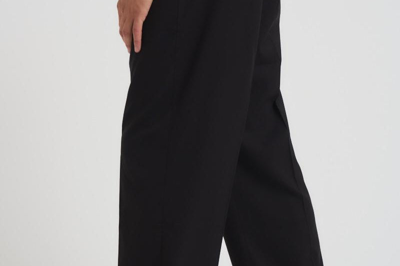 Pantalone uomo dritto nero 1000466 100 LES DEUX 