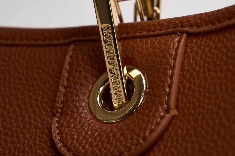 Borsa donna a mano marrone EW000360 AF12103M6030 EMPORIO ARMANI 