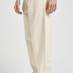 Pantalone uomo gamba dritta panna 1001326 EGGNOGWHITE LES DEUX 