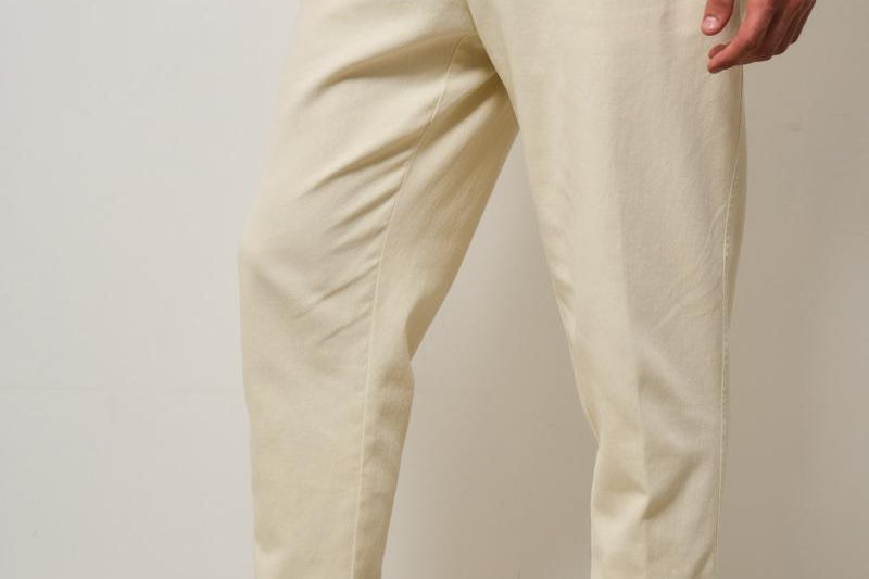 Pantalone uomo panna CHIAIA CHINOGD01OLD275 BERWICH 