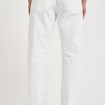 Jeans uomo tapered crop in denim bianco MUSSO UP518001 DEPARTMENT FIVE 
