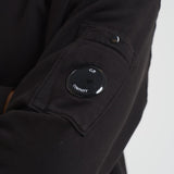 Felpa uomo gircollo nera SS718A 006372G999 CP COMPANY 