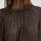 Maglia girocollo svasata in lamé N17 BK01CLS80E3 MISSONI 