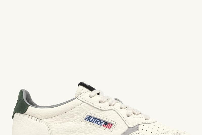 Sneakers uomo Medalist low verde AULM NE05 AUTRY 