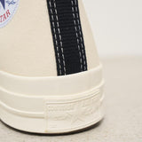 Sneakers Converse donna Chuck 70 panna K129 WHITE COMME DES GARCON PLAY 