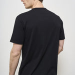T-shirt uomo girocollo nera TS085AG 999 CP COMPANY 