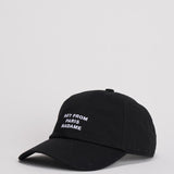 Cappellino uomo nero con ricamo CP151 CO138BL DROLE DE MONSIEUR 