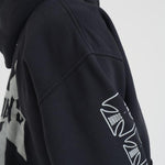 Felpa uomo Boys con cappuccio nera HO06012 VINTAGEBLACK0027 RHUDE 