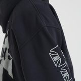 Felpa uomo Boys con cappuccio nera HO06012 VINTAGEBLACK0027 RHUDE 