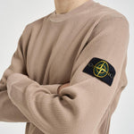 Felpa girocollo nido dape beige 6100056 S0044V009A STONE ISLAND 