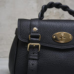 Borsa donna in pelle nera "Alexa" RL6595 736A100 MULBERRY 