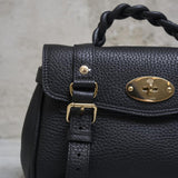 Borsa donna in pelle nera "Alexa" RL6595 736A100 MULBERRY 