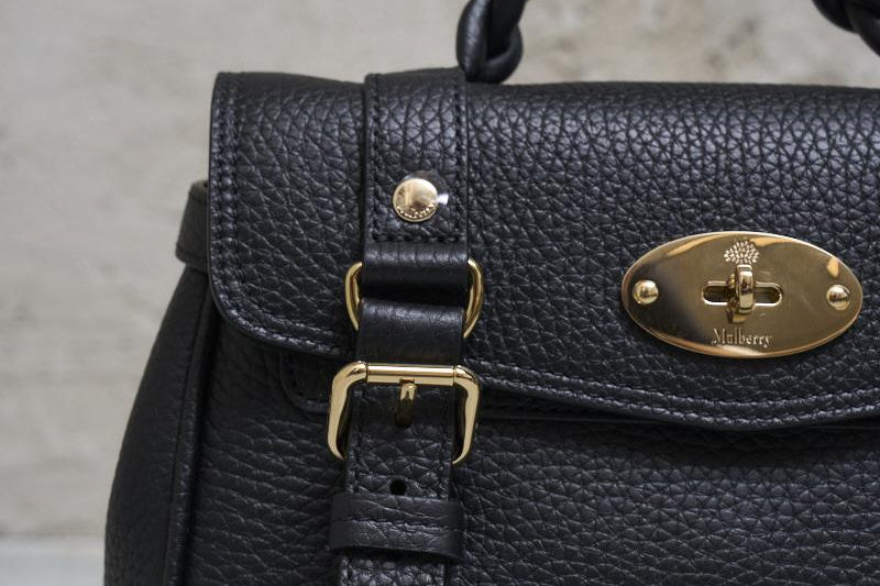 Borsa donna in pelle nera "Alexa" RL6595 736A100 MULBERRY 