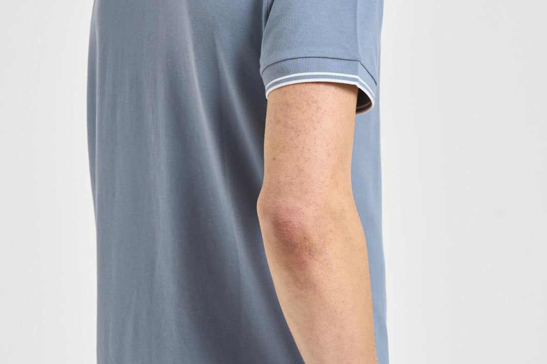 Polo uomo manica corta celeste 2200010 S0018V0024 STONE ISLAND 