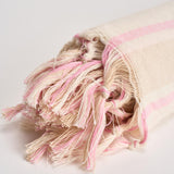 Telo mare Foutas Light rosa e panna FOUTASLIGHTN 02596L MC2 SAINT BARTH 