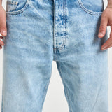 Jeans uomo in denim chiaro WILLECO ARIDBLUE ICON DENIM 