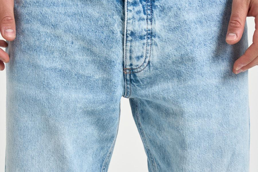 Jeans uomo in denim chiaro WILLECO ARIDBLUE ICON DENIM 