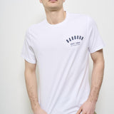 T-shirt uomo girocollo bianca MTS0502 WH11 BARBOUR 