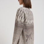 Cappotto a fantasia donna 14005 0182BOROTALCO FORTE FORTE 