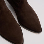 Stivale donna "Duerto" in suede testa di moro BO0003FA A1A03S50CL ISABEL MARANT 