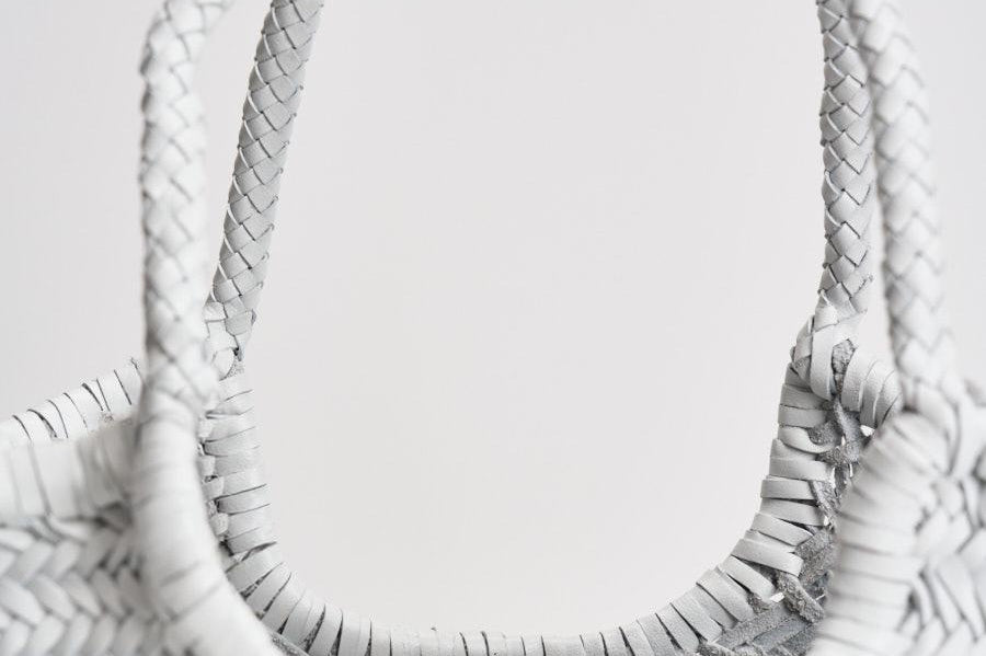 Borsa tote donna Nantucket bianca 8822 WHITE DRAGON DIFFUSION 