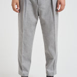 Pantalone uomo Portobello grigio BELLOS 40019140 BRIGLIA 