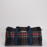 Borsone uomo da viaggio tartan JETLEGWOOL TART61EMB MC2 SAINT BARTH 