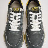 Sneakers uomo Reelwind grigia e gialla WWLM GQ06 AUTRY 