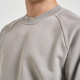 Felpa uomo girocollo grigio chiaro 6100028 S0F42V0064 STONE ISLAND 