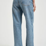 Jeans donna gamba dritta in denim chiaro A317 1885CONCLUSION AGOLDE 