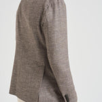 Giacca uomo doppiopetto in lana tortora 1SMC20K C90044T1250 TAGLIATORE 