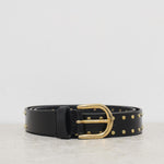 Cintura donna in pelle con borchie CE015CFA B1B21A01BK ISABEL MARANT 