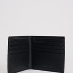 Portafoglio uomo nero con logo Y4R168 Y138E81072 EMPORIO ARMANI 