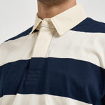 Polo uomo a righe blu 731262W A08 SEBAGO 