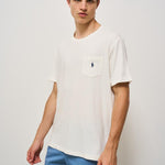 T-shirt uomo girocollo bianca 710964511 002 RALPH LAUREN 
