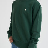 Felpa girocollo uomo verde 710916689 033 RALPH LAUREN 