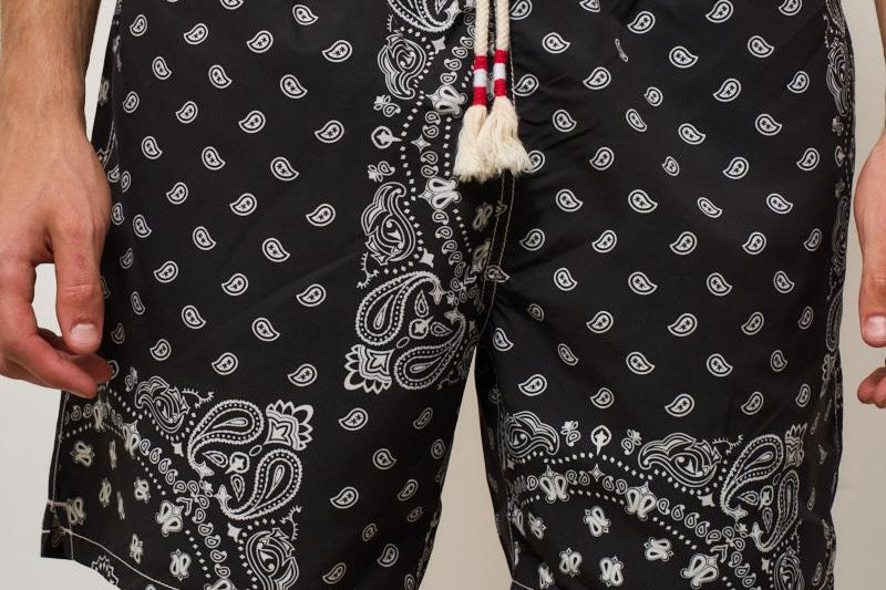 Costume uomo bandana nero JUMBOFOULARD 00 MC2 SAINT BARTH 