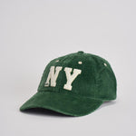 Cappello uomo baseball verde a costine NY 710979197 002 RALPH LAUREN 