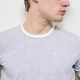 T-shirt uomo girocollo grigia 57135 20671052 GRAN SASSO 
