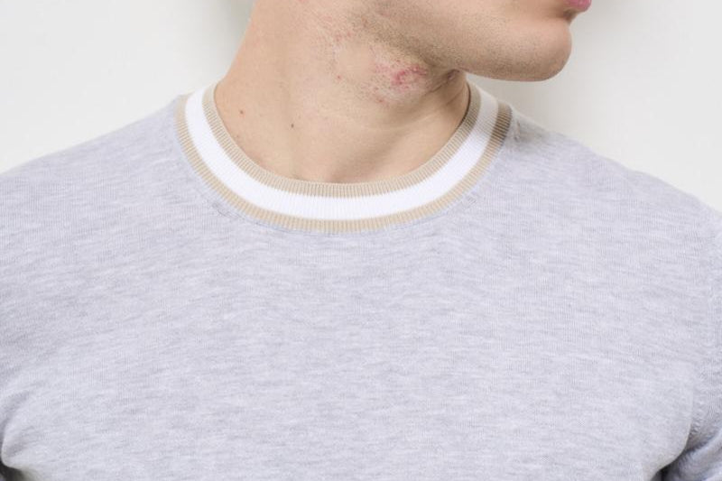 T-shirt uomo girocollo grigia 57135 20671052 GRAN SASSO 